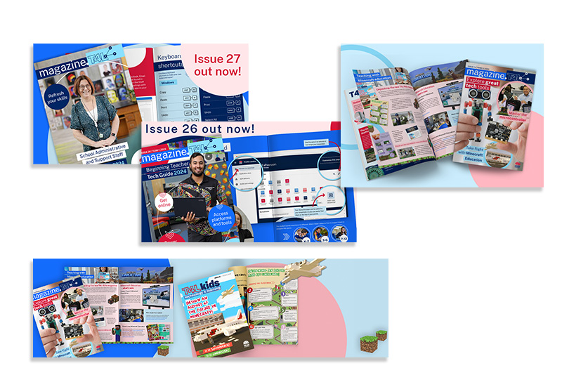 Magazine.T4L Social Media Graphics